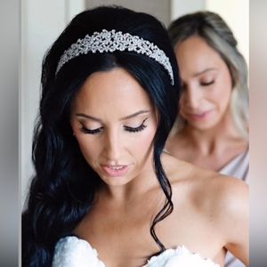 Swarovski head piece